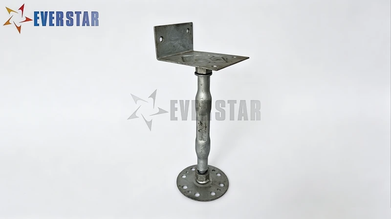 ส่วนรองรับพื้นเหล็กแบบปรับได้แบบ Turnbuckle สำหรับบ้านไม้