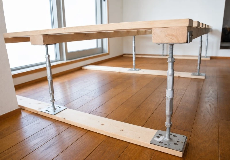 ส่วนรองรับเหล็กแบบปรับได้สำหรับเฟอร์นิเจอร์ DIY